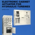 Woodward electric hydraulic cabinet actuator  manual 07074C